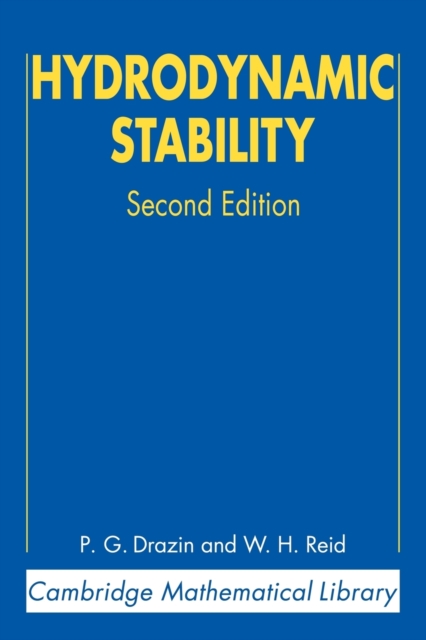 Hydrodynamic Stability, Paperback / softback Book