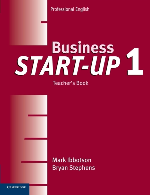 Business Start-Up 1 Teacher's Book, Paperback / softback Book