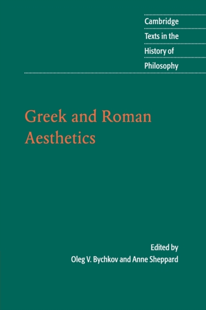 Greek and Roman Aesthetics, Paperback / softback Book