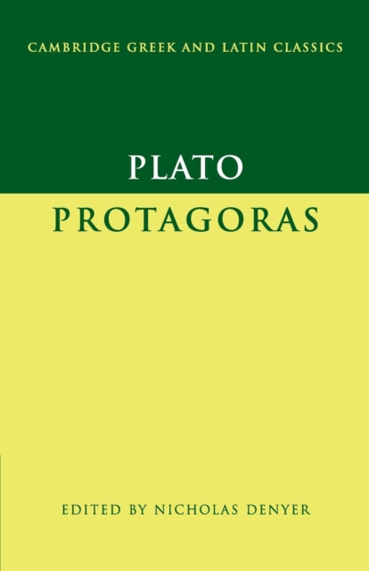 Plato: Protagoras, Paperback / softback Book