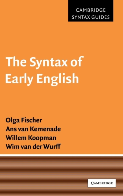 The Syntax of Early English, Hardback Book