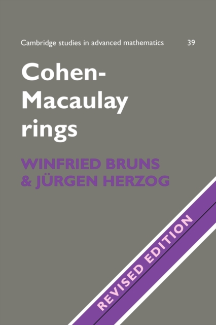 Cohen-Macaulay Rings, Paperback / softback Book