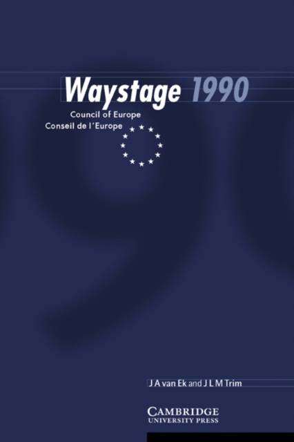 Waystage 1990 : Council of Europe Conseil de l'Europe, Paperback / softback Book