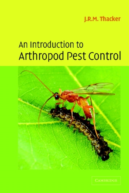 An Introduction to Arthropod Pest Control, Paperback / softback Book