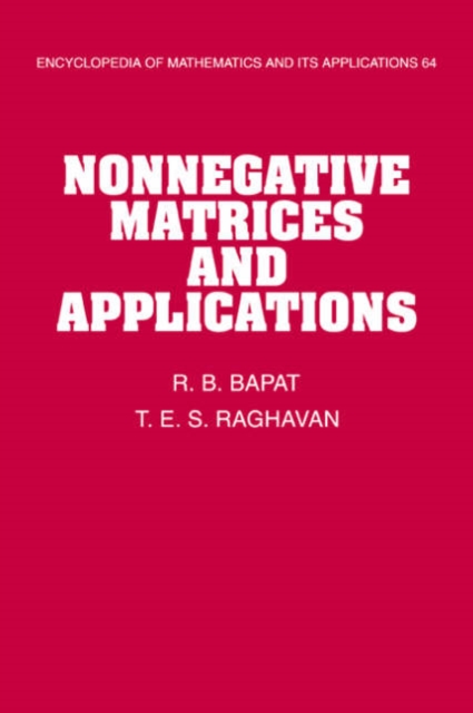 Nonnegative Matrices and Applications, Hardback Book