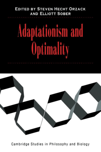 Adaptationism and Optimality, Hardback Book