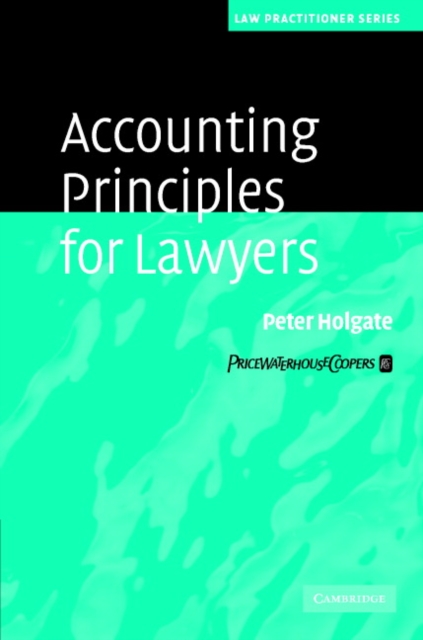 Accounting Principles for Lawyers, Hardback Book