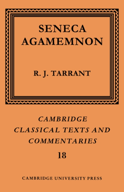 Seneca: Agamemnon, Paperback / softback Book