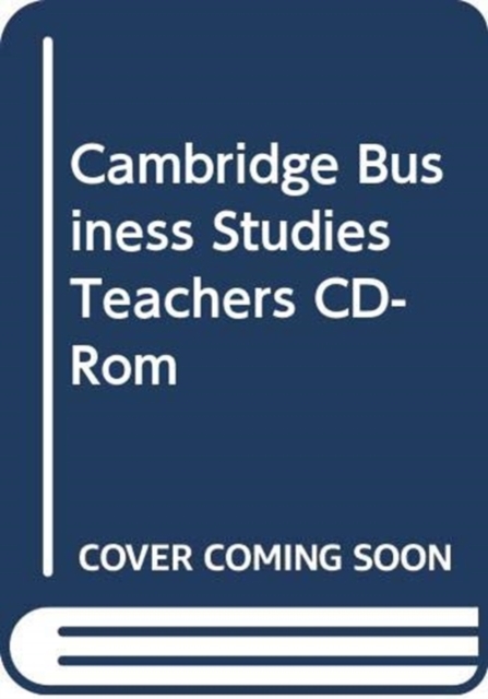 Cambridge Business Studies Teachers CD-Rom, CD-ROM Book