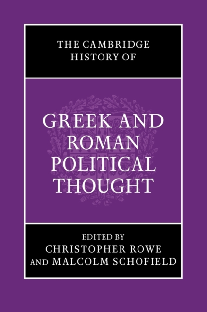 The Cambridge History of Greek and Roman Political Thought, Paperback / softback Book