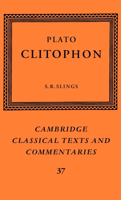 Plato: Clitophon, Hardback Book