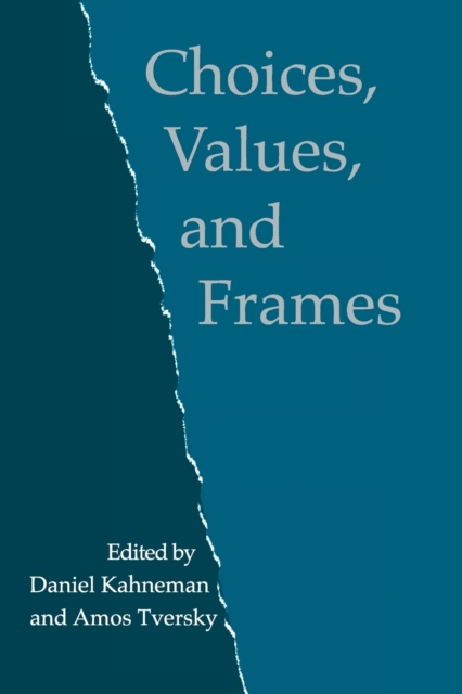 Choices, Values, and Frames, Paperback / softback Book