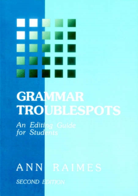 Grammar Troublespots : An Editing Guide for Students, Paperback Book