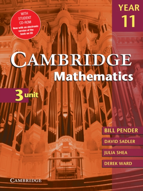 Cambridge 3 Unit Mathematics Year 11 with CD-Rom, Mixed media product Book