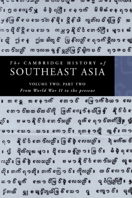 The Cambridge History of Southeast Asia: Volume 2, Part 2, From World War II to the Present, Paperback / softback Book