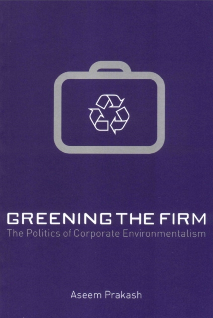 Greening the Firm : The Politics of Corporate Environmentalism, Paperback / softback Book