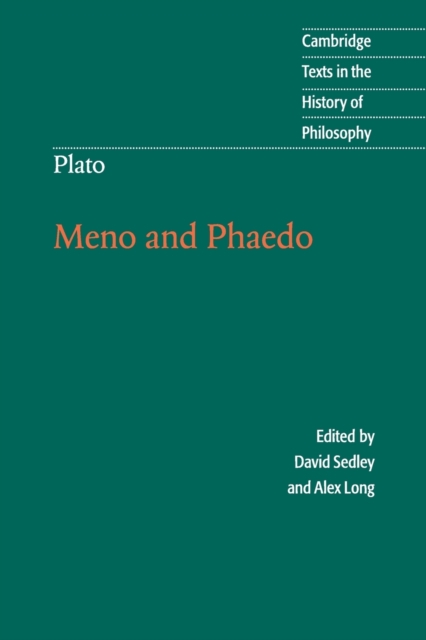 Plato: Meno and Phaedo, Paperback / softback Book