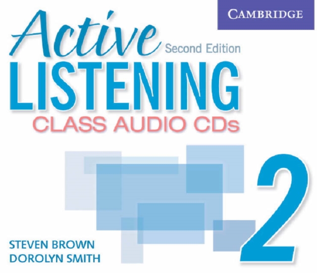 Active Listening 2 Class Audio CDs, CD-Audio Book