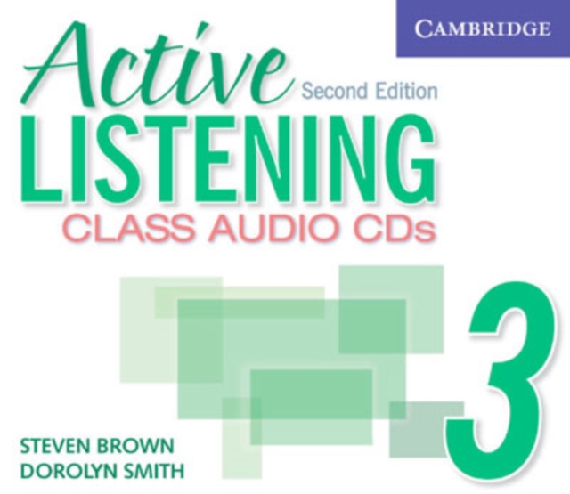 Active Listening 3 Class Audio CDs, CD-Audio Book