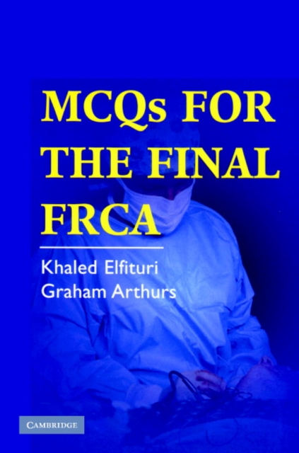 MCQs for the Final FRCA, Paperback / softback Book
