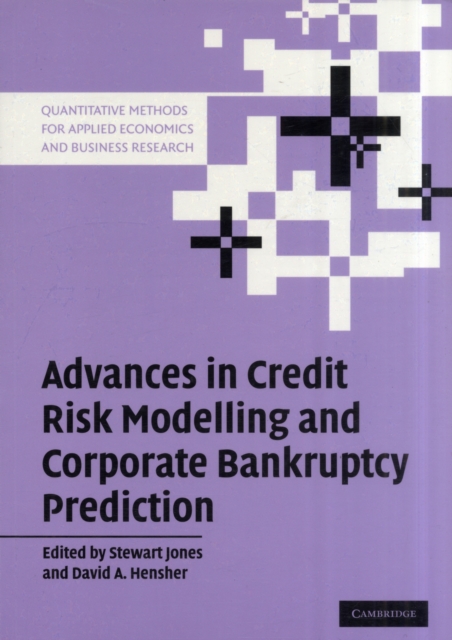 Advances in Credit Risk Modelling and Corporate Bankruptcy Prediction, Paperback / softback Book