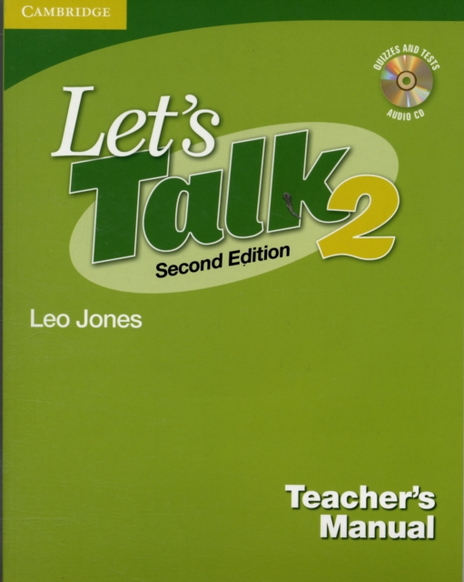 Let's Talk Level 2 Teacher's Manual 2 with Audio CD, Multiple-component retail product Book