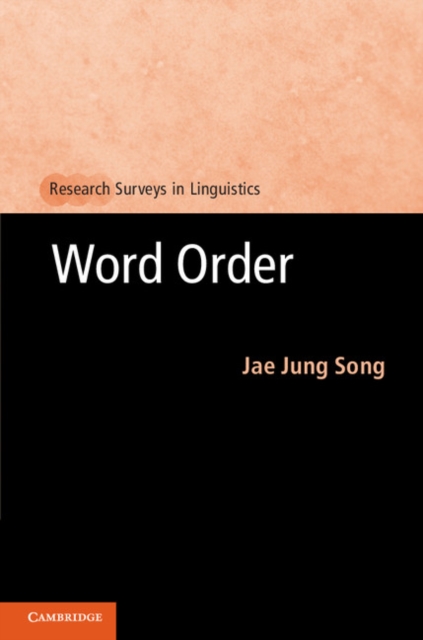 Word Order, Paperback / softback Book