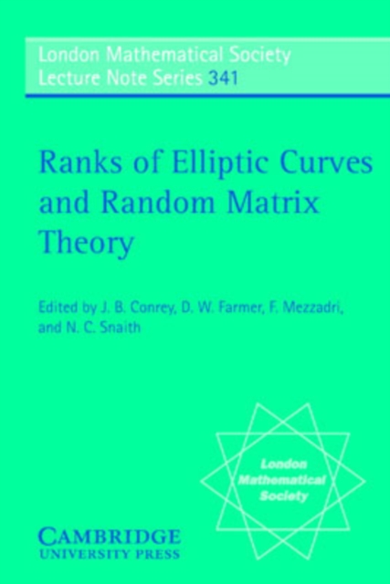 Ranks of Elliptic Curves and Random Matrix Theory, Paperback / softback Book