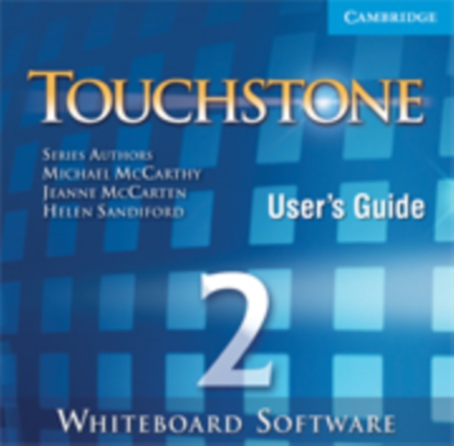 Touchstone Whiteboard Software 2, CD-ROM Book