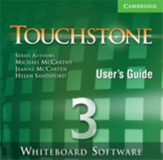 Touchstone Whiteboard Software 3 Single Classroom, CD-ROM Book