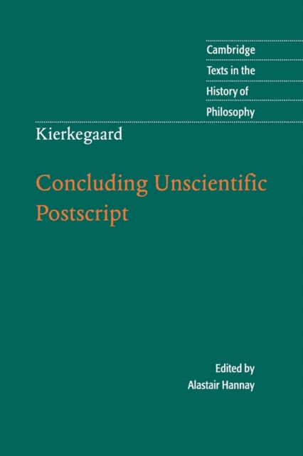 Kierkegaard: Concluding Unscientific Postscript, Paperback / softback Book