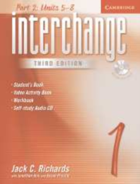 Interchange Level 1 Part 2 Student's Book with Self Study Audio CD, Mixed media product Book