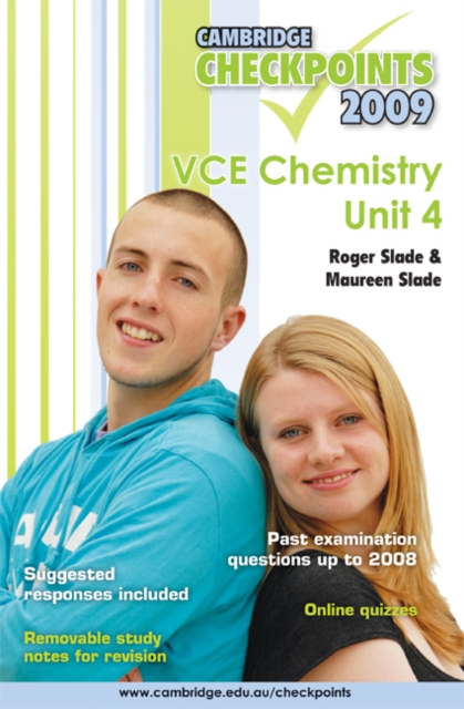 Cambridge Checkpoints VCE Chemistry Unit 4 2009, Paperback Book
