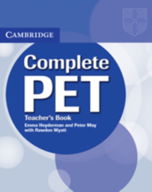 Complete PET Teacher's Book, Paperback / softback Book