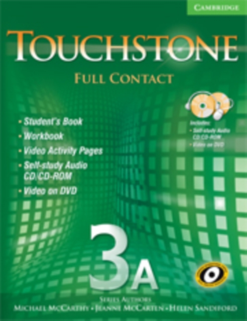 Touchstone 3A Full Contact (with NTSC DVD), Mixed media product Book