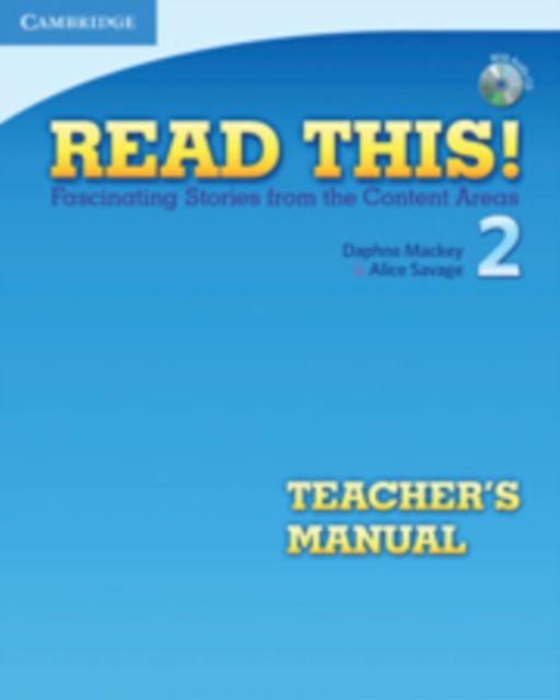 Read This! Level 2 Teacher's Manual with Audio CD : Fascinating Stories from the Content Areas, Multiple-component retail product, part(s) enclose Book