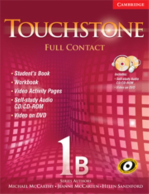 Touchstone 1B Full Contact (with NTSC DVD), Mixed media product Book