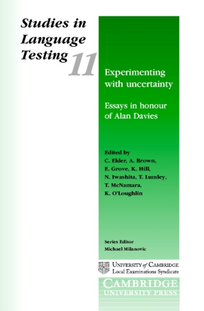 Experimenting with Uncertainty : Essays in Honour of Alan Davies, Paperback / softback Book