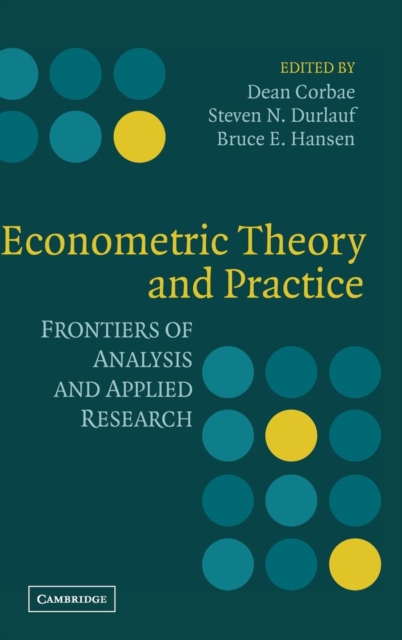 Econometric Theory and Practice : Frontiers of Analysis and Applied Research, Hardback Book