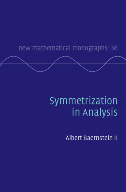 Symmetrization in Analysis, Hardback Book