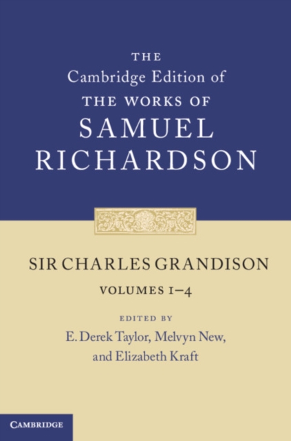 Sir Charles Grandison 4 Volume Set, Hardback Book