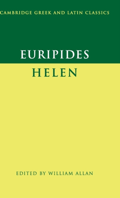 Euripides: 'Helen', Hardback Book