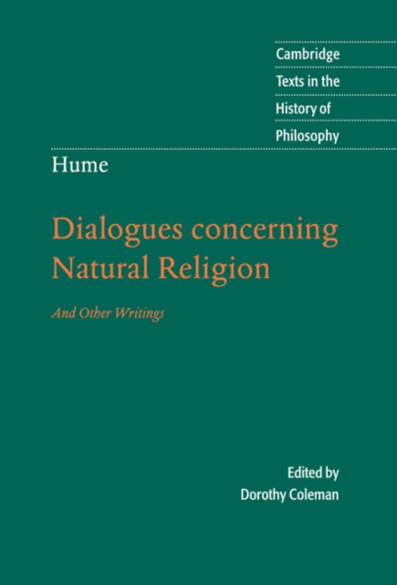 Hume: Dialogues Concerning Natural Religion : And Other Writings, Hardback Book