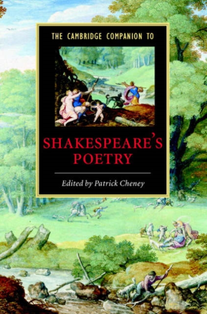 The Cambridge Companion to Shakespeare's Poetry, Hardback Book