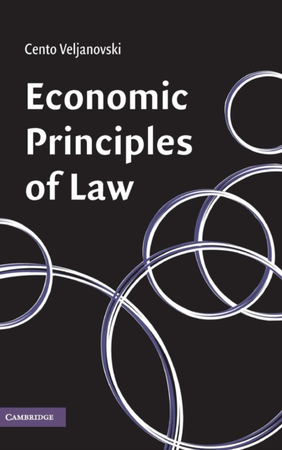 Economic Principles of Law, Hardback Book