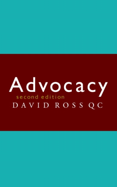 Advocacy, Paperback / softback Book