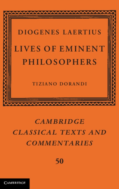Diogenes Laertius: Lives of Eminent Philosophers, Hardback Book