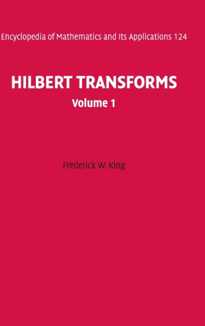 Hilbert Transforms: Volume 1, Hardback Book