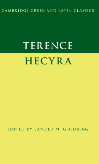 Terence: Hecyra, Hardback Book