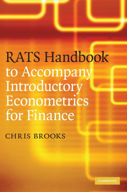 RATS Handbook to Accompany Introductory Econometrics for Finance, Hardback Book